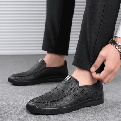 Men's Leather Moccasins Milan Lennard