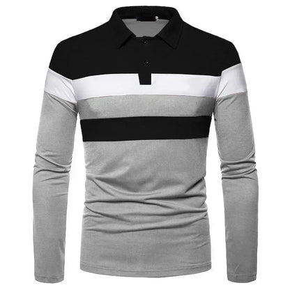 Men's Long Sleeve Polo Shirt Slingint Lennard