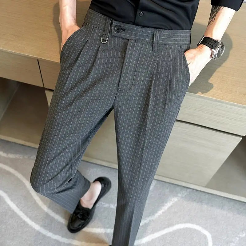 Striped Suit Trousers Lennard